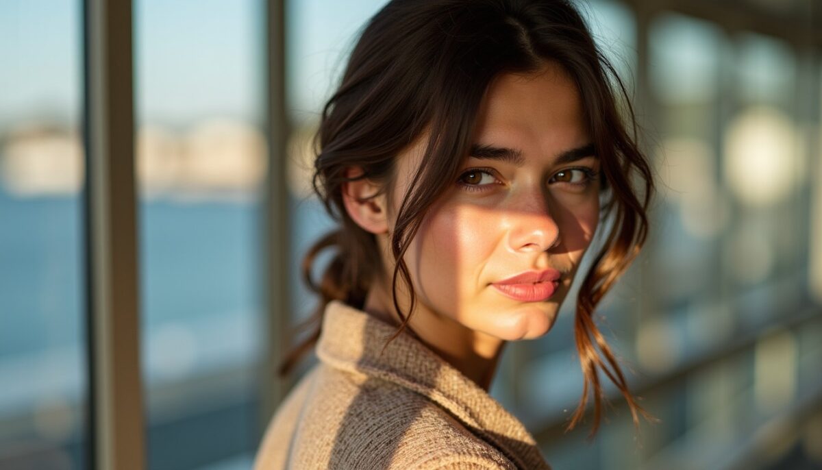 La frange rideau : un style qui sublime votre visage selon sa forme ?