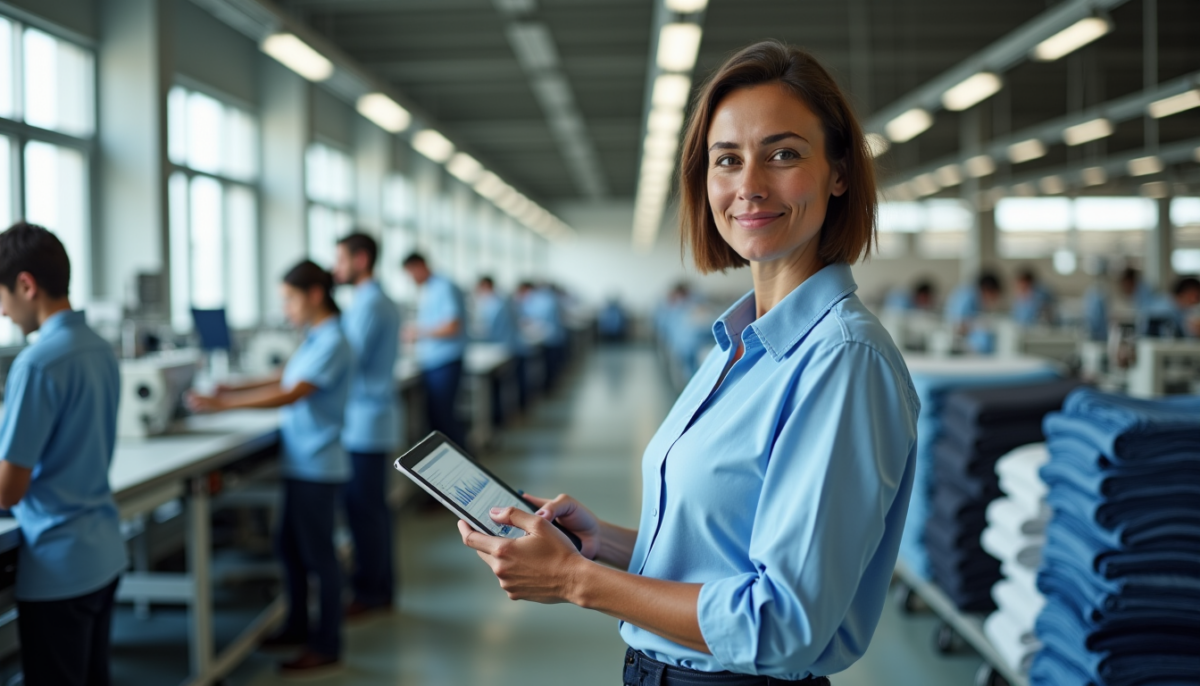 Production textile en propre : profils adaptés et seuils de rentabilité